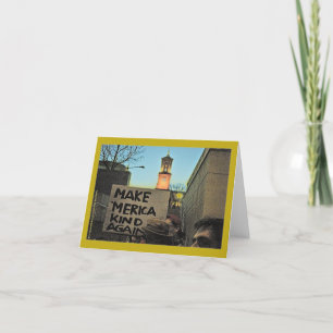 Cartão Make America Kind Again Nashville March