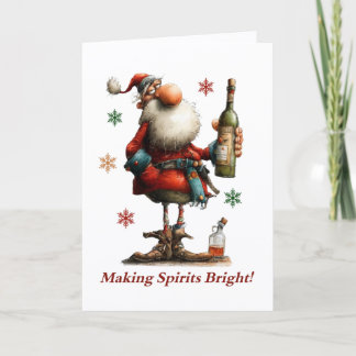 Cartão Making Spirits Bright Christmas Card