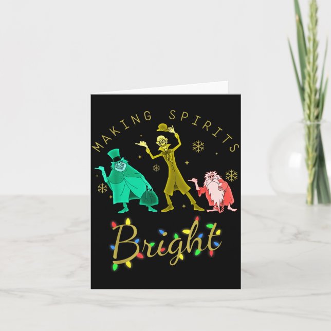 Cartão Making Srits Bright Christmas Retro Groovy Christm (Frente)