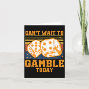 Cartão Mal posso esperar para jogar hoje