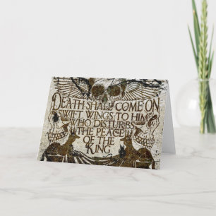 Cartão Maldição do Faraó