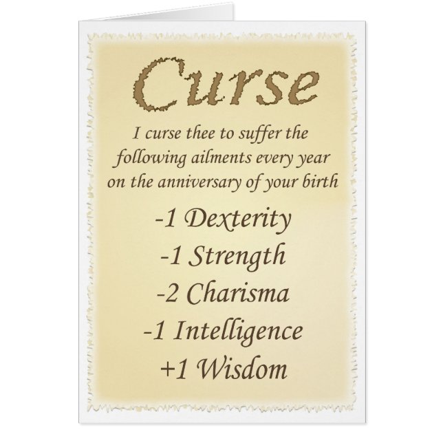 Cartão Maldito (Frente)