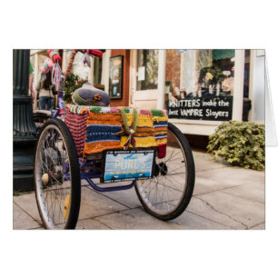 Cartão Malha um, Purl dois