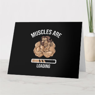 Cartão Malhação Muscle Loading Bullock Ox Sport Gym