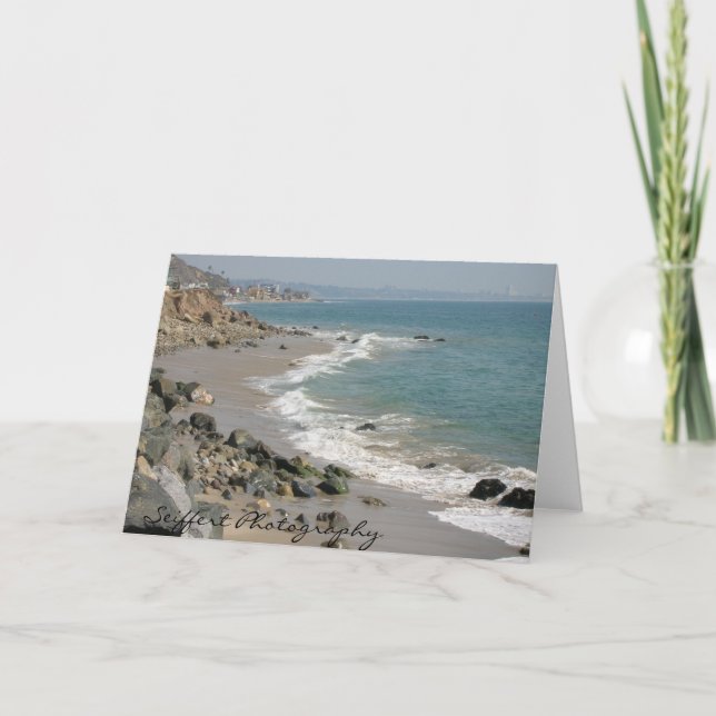 Cartão Malibu Ca (Frente)