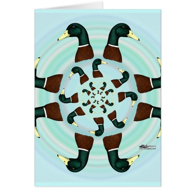 Cartão Mallards Galore! (Frente)
