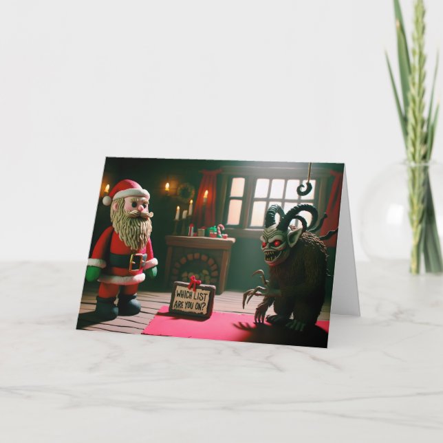 Cartão Malvado ou legal (Frente)