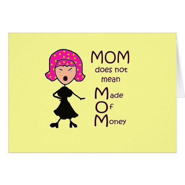 Cartão mamã (Frente horizontal)