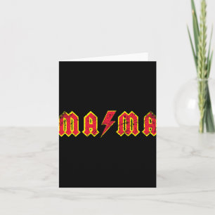 Cartão Mama Arrasa no Rock And Roll Dia das Mães Novas Mã
