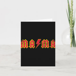 Cartão Mama Arrasa no Rock And Roll Dia das Mães Novas Mã
