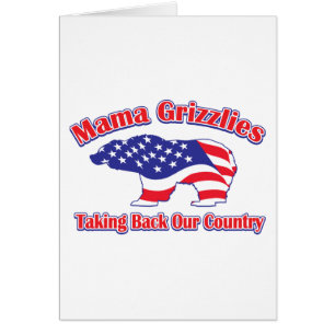 Cartão Mama Grizzlies