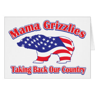 Cartão Mama Grizzlies
