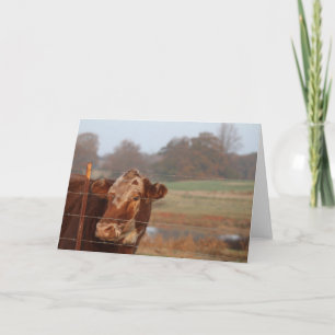 Cartão Mama Red Note Card -- Missing You