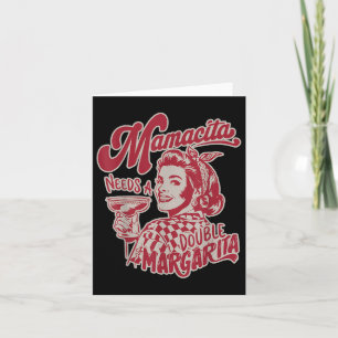 Cartão Mamacita Precisa De Um Duplo Margarita Cinco De M
