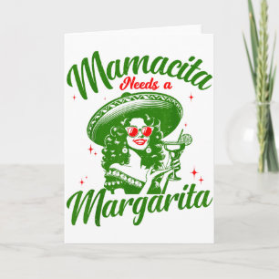 Cartão Mamacita Precisa De Uma Margarita Cinco De Mayo En
