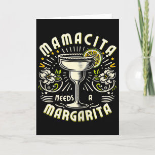Cartão Mamacita Precisa Uma Margarita Engraçado Cinco De