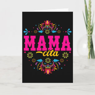 Cartão Mamacita Primeiro Aniversário de Fiesta Para Mulhe