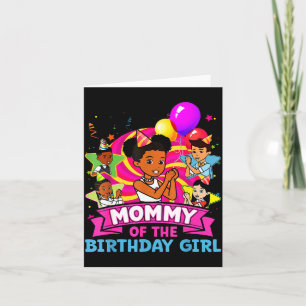 Cartão Mamãe da Menina de Aniversário Boneca Gracie Nk Fa