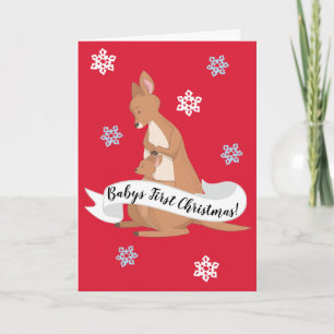 Cartão Mamãe E Eu Kangaroo Folheto