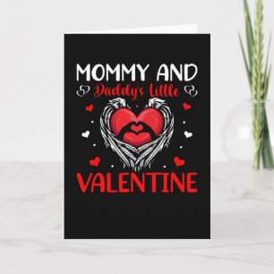 Cartão Mamãe e Papai Pequeno Valentim Dia dos Namorados