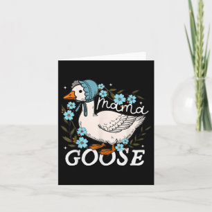 Cartão Mamãe Goose Mamãe Piada Engraçada Dia de as mães B