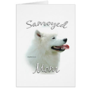 Cartão Mamãe Samoyed 2