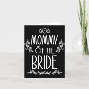Cartão Mamães Da Família Da Festa de casamento