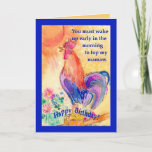 Cartão mamaw's birthday<br><div class="desc">Rooster crowing about Mamaw and her birthday,  grandma,  gandmother,  granny</div>
