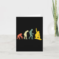 Man Evolution Snowboarder