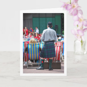 Cartão Man In Kilt