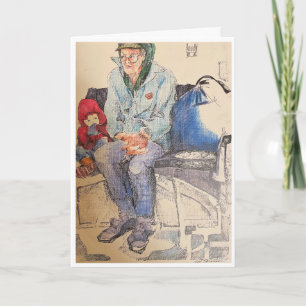 Cartão Man On the Bus