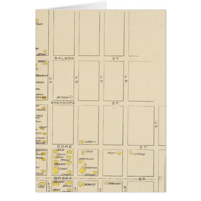 Cartão Manchester, NH, Ward 1 (Frente)