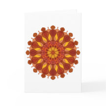 Mandala de Flor de Laranja