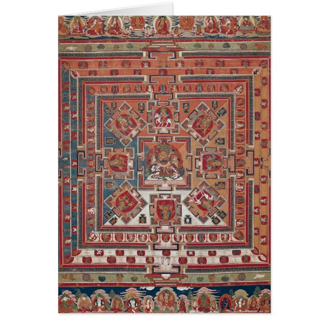 Cartão Mandala de Vaishravana (Frente)