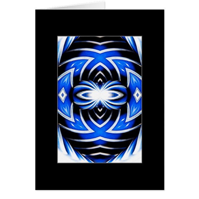 Cartão Mandala do pára-choque do carro do cromo (Frente)