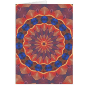 Cartão Mandala infinita das diversidades