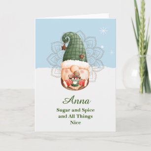 Cartão Mandala para açúcar e especiarias