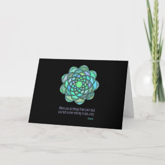 Cartão Mandala Rumi Joy Cote
