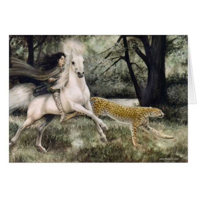 Cartão Maneira Elvish (Frente Horizontal)