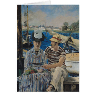 Cartão Manet   Argenteuil, 1874