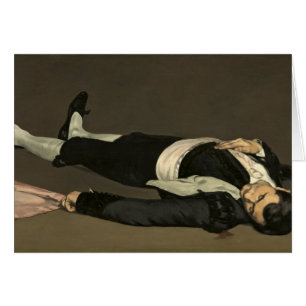 Cartão Manet   o Toreador inoperante, c.1864