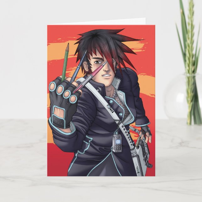 Cartão Manga Artist (Frente)