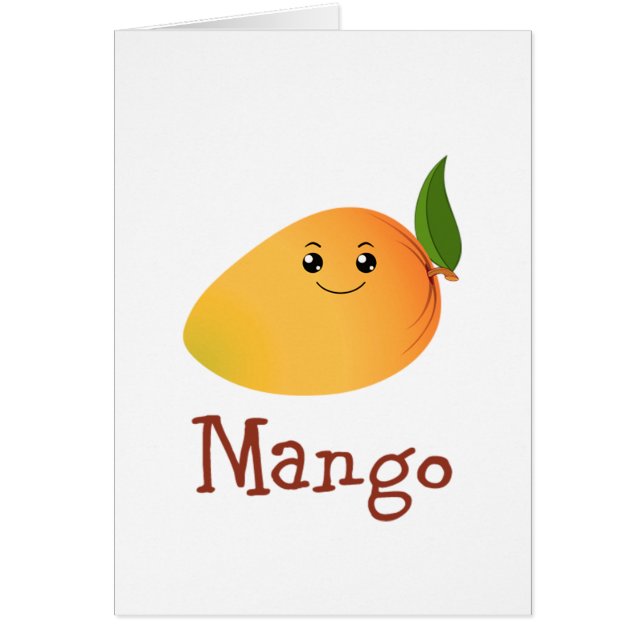 Cartão Mango (Frente)