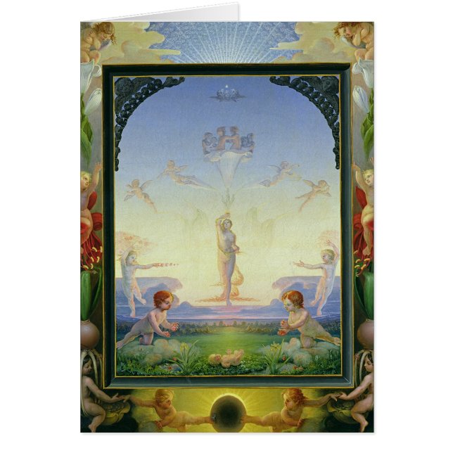 Cartão Manhã, 1808 (Frente)