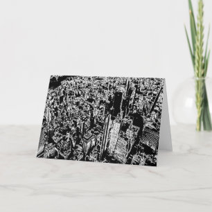 Cartão Manhattan projetado