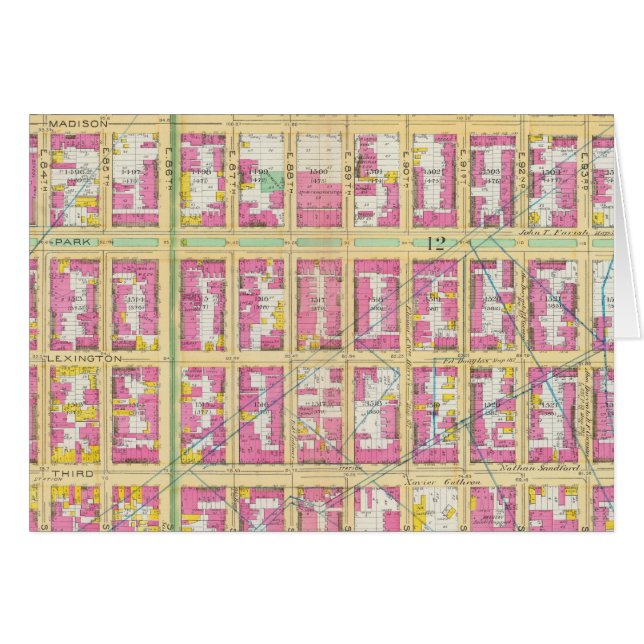 Cartão Manhatten, Nova Iorque 17 (Frente Horizontal)