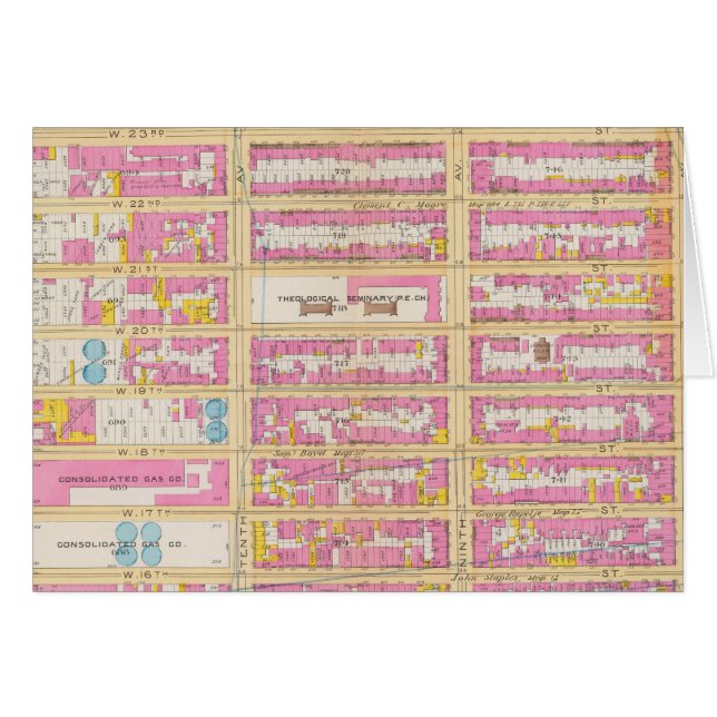 Cartão Manhatten, Nova Iorque 19 (Frente Horizontal)