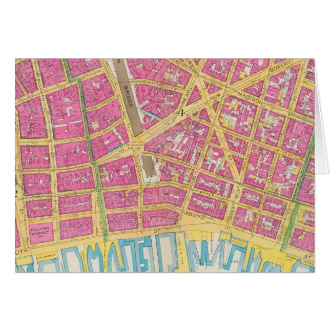 Cartão Manhatten, Nova Iorque 21 (Frente Horizontal)