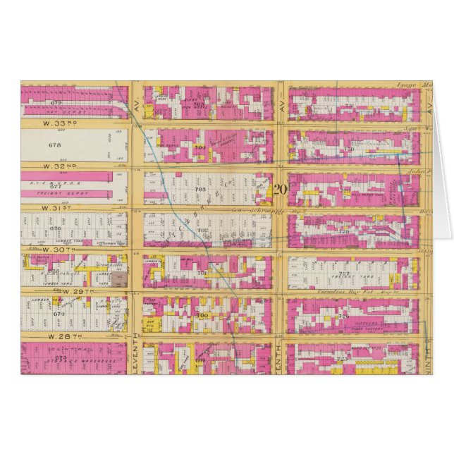 Cartão Manhatten, Nova Iorque 4 (Frente Horizontal)