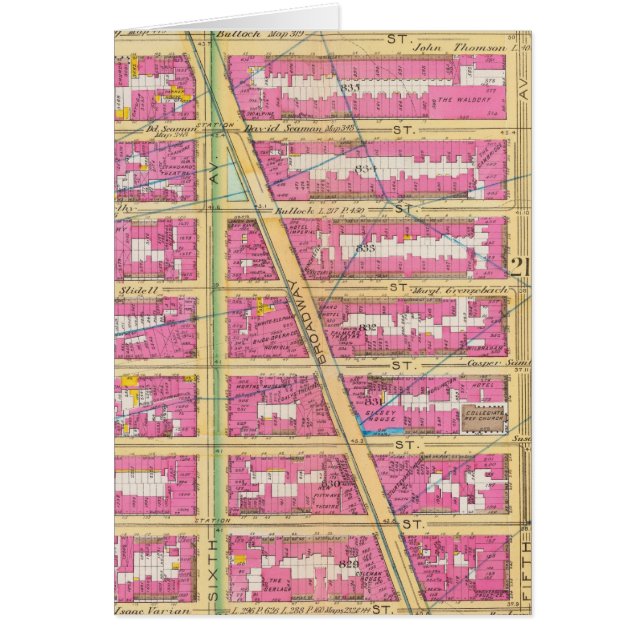 Cartão Manhatten, Nova Iorque 7 (Frente)